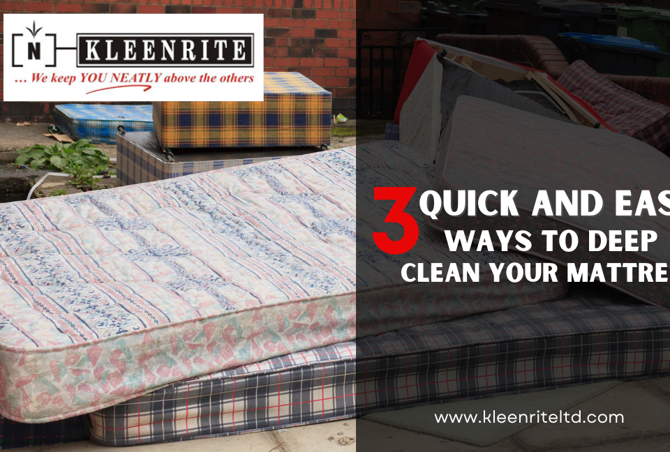 3 Quick and Easy Ways to Deep Clean Your Mattress