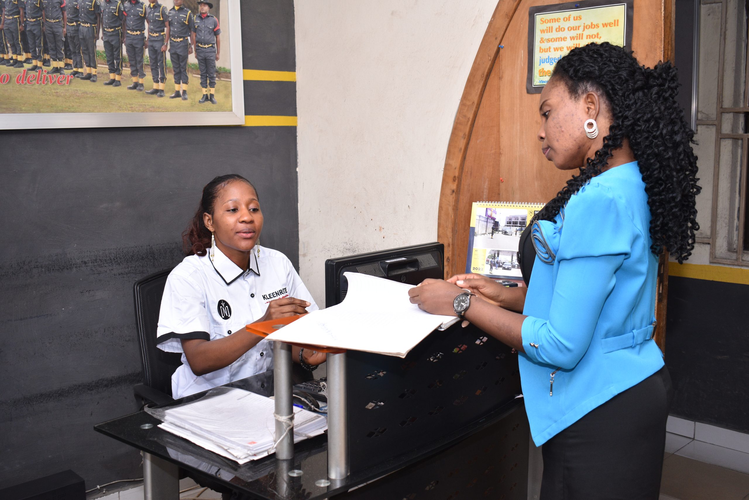 Cleaning staff outsourcing service