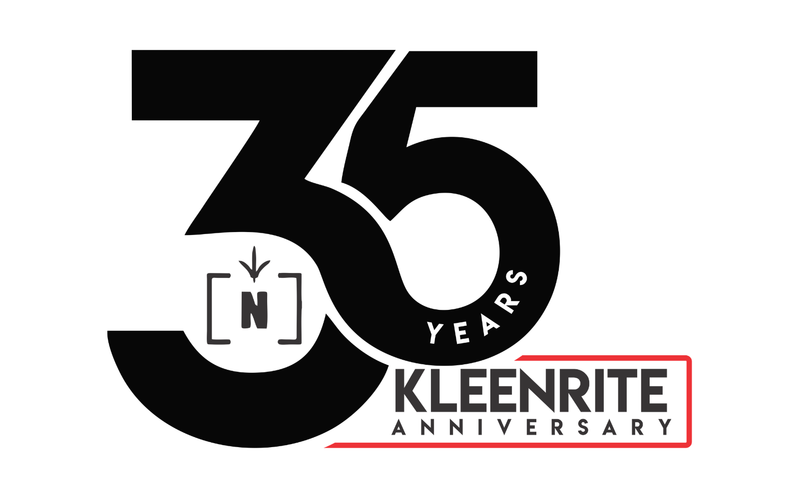 Kleenrite 35th Anniversary Logo